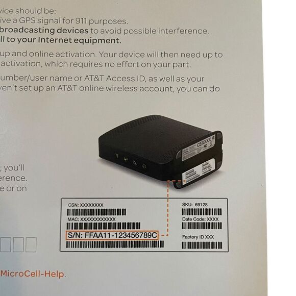 AT&T MicroCell Cisco Signal Booster Network Extender Device NIOB - Picture 4 of 11